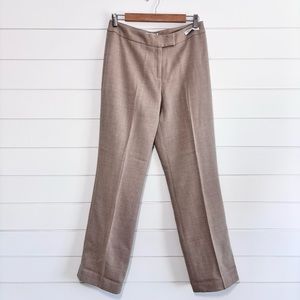PENDLETON 100% Virgin Wool Lined Pants Brown‎ Woven in our USA Mills Size 6 NEW